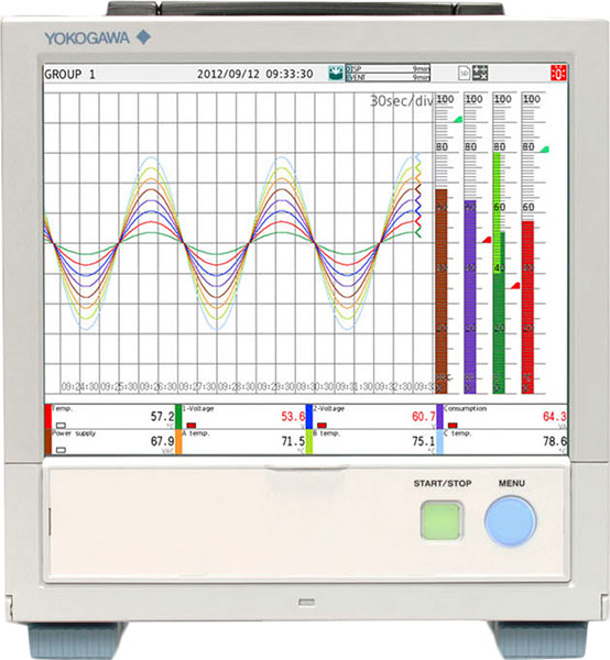 Yokogawa GP10 / GP20 Paperless Recorder PSI Solutions, Inc.