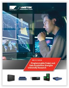 AMETEK VTI Programmable Power and Data Acquisition Energize University Research