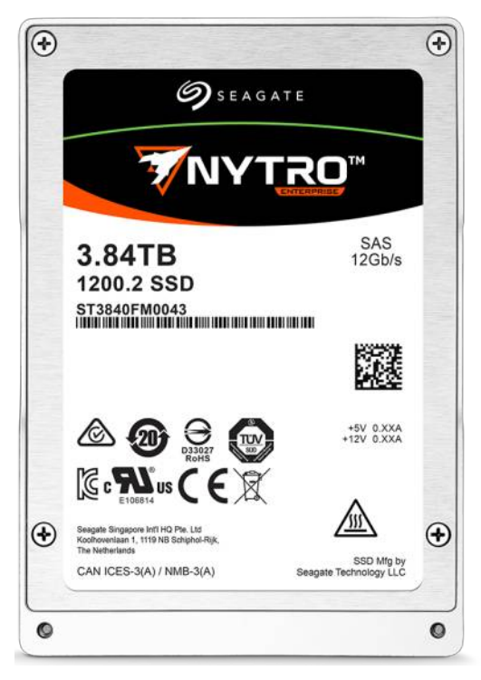 park Qualification Pigment Solid State Drives Seagate - Nytro 1200.2 SAS SSD - PSI Solutions, Inc.