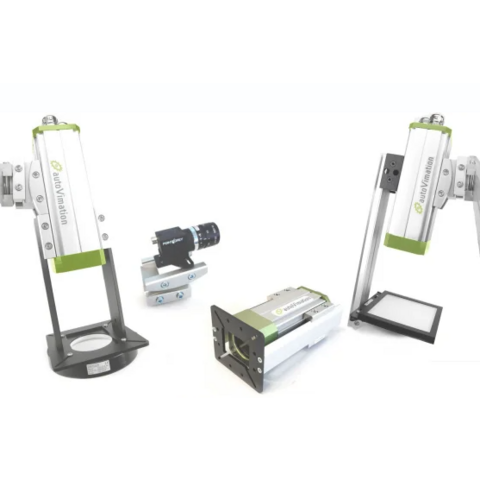 autoVimation camera mounts, illumination adpaters and mounting arms