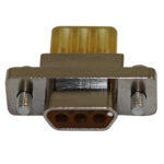 Southwest Microwave SSBP Multi-Coax Micro-D Cable Plug Long Insulator