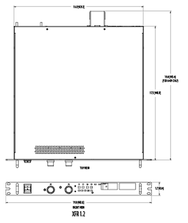 Sorensen - XFR Series 2.8 kW Programmable Analog DC Power Supply