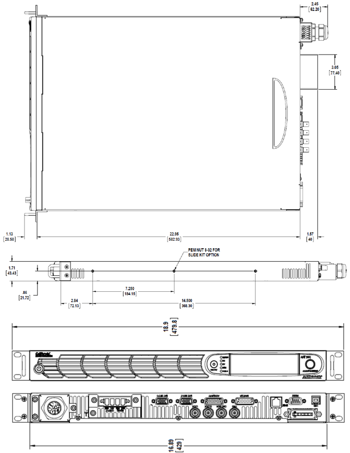 California Instruments - Asterion AC Series - 1U / 2U / 4U / 14U High Performance Programmable AC / DC Power Sources