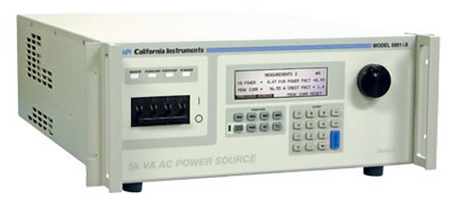 California Instruments - i-iX Series II 3kVA - 15kVA AC/DC Power Source with a high performance power analyzer