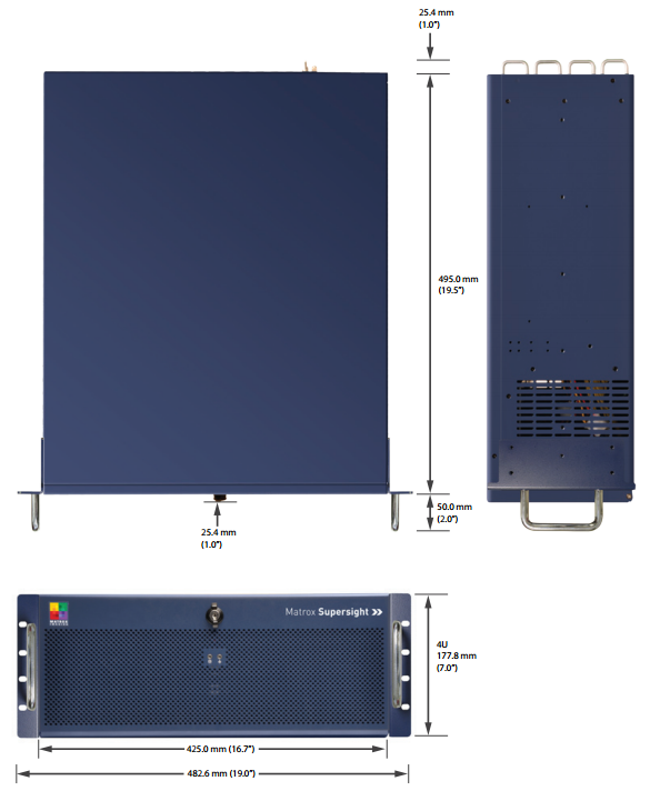 Matrox Imaging - Supersight Imaging Computer, High-density computing platform for demanding industrial imaging