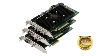 Matrox Imaging - Rapixo CXP Single- to quad-input CoaXPress 2.0 frame grabbers with optional data forwarding and FPGA-based image processing offload Matrox Imaging - Rapixo CXP Single- to quad-input CoaXPress 2.0 frame grabbers with optional data forwarding and FPGA-based image processing offload