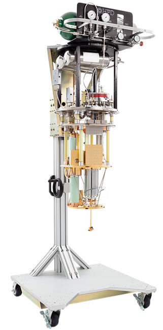 FormFactor - HPD Model 107 - Midsize, cylindrical He-3 sorption backed ADR cryostat FormFactor - HPD Model 107 - Midsize, cylindrical He-3 sorption backed ADR cryostat