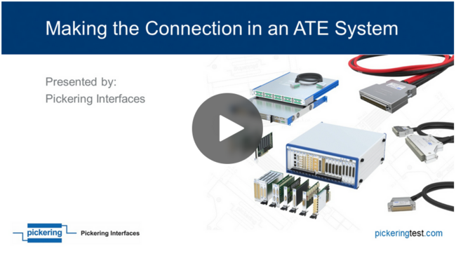 Making the Connection in an ATE System