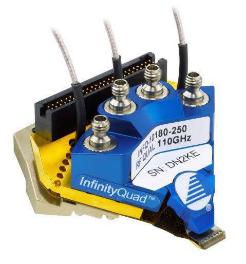 FormFactor - Cascade InfinityQuad - A configurable fine-pitch multi-contact RF/mmW probe for mixed-signal probing up to 110 GHz