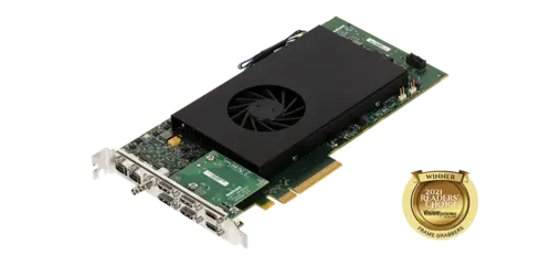 Matrox Imaging - Clarity UHD Multi-format multi-input UHD video capture card with optional H.264 encoding