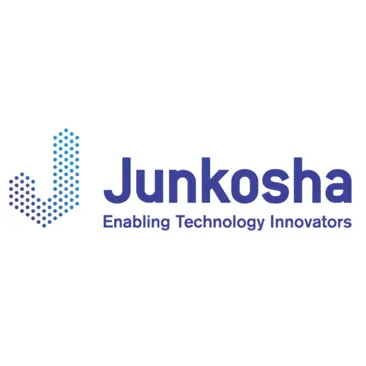 Junkosha logo - purple text over a white background with the subtext "Enabling Technology Innovators"
