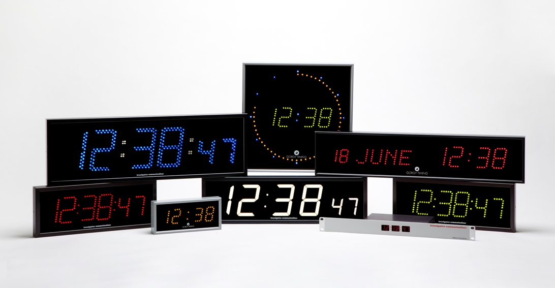 Time & Message Displays Brandywine Time Displays Digital and Analog